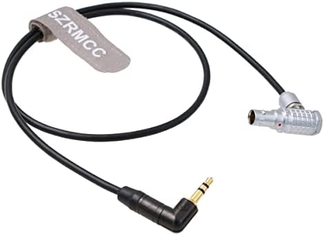 Szrmcc audio ulaz kabel desni kut 0b 6 pin muški do 3,5 mm TRS ARRI ALEXA MINI LF kamera