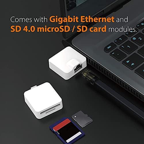 j5create 9 u 1 USB-C Hub-SuperSpeed+ Gen 2 Tip C Adapter w/Ethernet, microSD / SD 4.0, 4K HDMI, USB-C