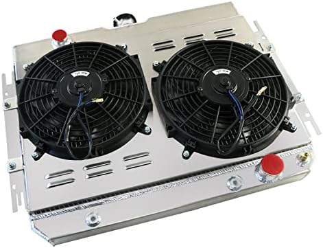 Cubauto 4-redni radijator ventilator za pokrivanje za Chevy 1963-1968 Bel Air Biscayne Impala 67-68