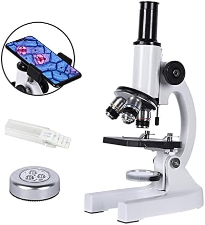 Czdyuf 640X 1280x 2000x biološki mikroskop Monokularni obrazovanje učenika LED svjetlo držač telefona