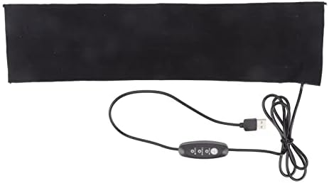 Yyqtgg jastuk za grijanje, USB jastučić za grijanje podesiva temperatura prijenosni sklopivi DC 5V lagana