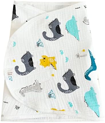 Beby Swaddle pokrivač 4-sloj zamotavanje novorođenčadi za 0-6 mjeseci switling swit swit multi-uzorak
