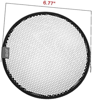 X-dree saće rešetke crna za jelo za hlače od 7-inčnih reflektora (novi LON0167 20 stepeni Featured Grid Crna