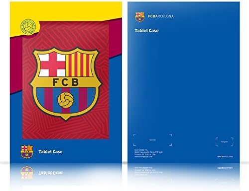 Dizajni za glavu Službeno licencirani FC Barcelona Treći 2021/22 Crest Kit Kožna knjiga Novčanica Komunalna