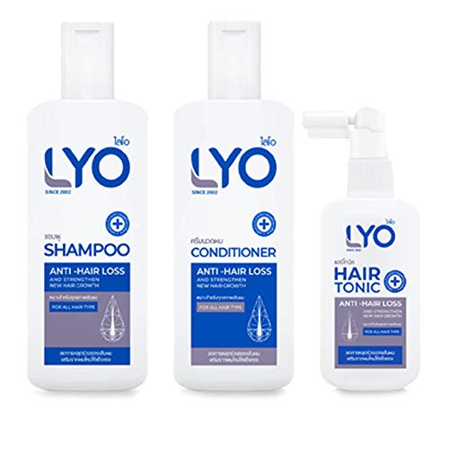 Lyo šampon rast za kosu protiv gubitka kose smanjuju jesen za kosu tanka intenzivna biljna formula
