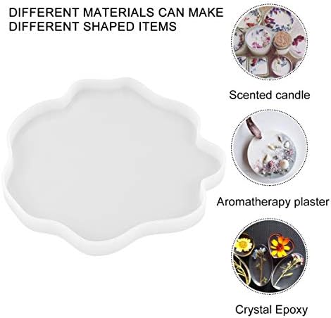 Healifty smola kalupi makrame podmetači DIY Coaster kalupi za livenje silikonske smole kristalni epoksid