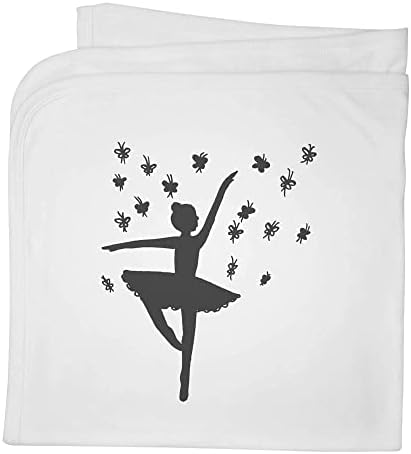 Azeeda 'Ballerina & Letffies' Pamučni debeki pokrivač / šal