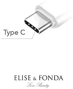 Elise & amp; FONDA TP58 Type-C USB priključak za punjenje Gorgeous Crystal Anti Dust Plug sa sitnim okrugli početno