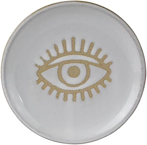 HOMART ladica za ikonu očiju, promjer 4,50 inča, keramika
