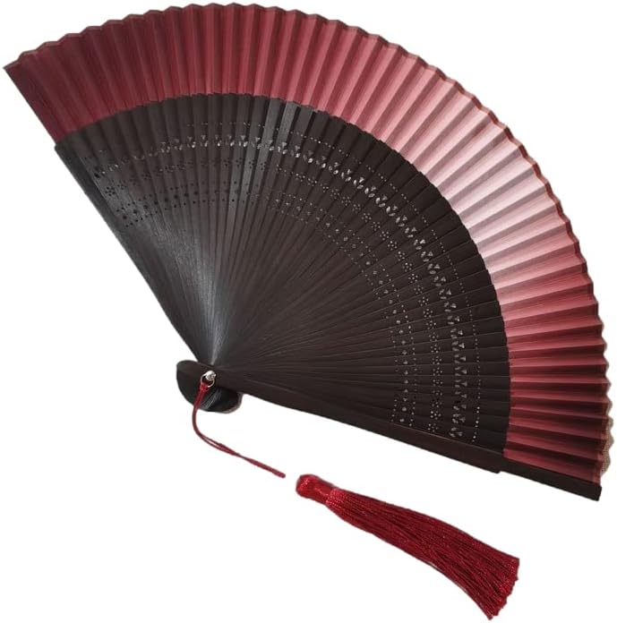 Nipogearni kineski ventilator, sklopivi ventilator, bambus sklopivi ventilator, kineski retro stil ručni