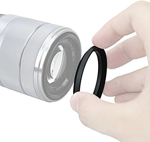 Ninolitni korak dolje od 55 mm do 52 mm aluminijski adapter adapter za adapter za objektiv kamere