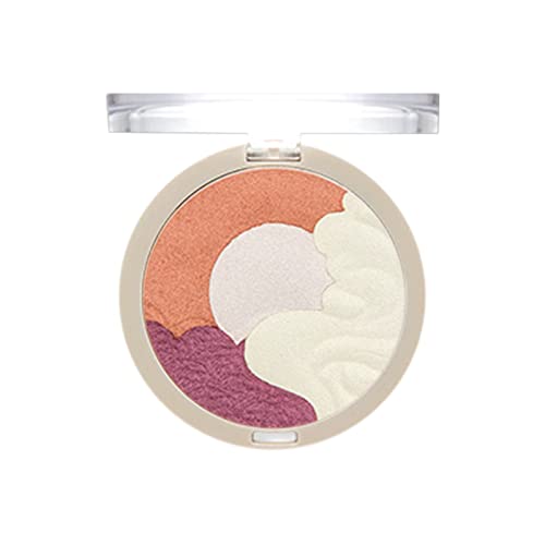 Vegan Make up High Disc Powder Fine Compact prijenosni sjenilo sjenilo izdržljiva multifunkcionalna kozmetika
