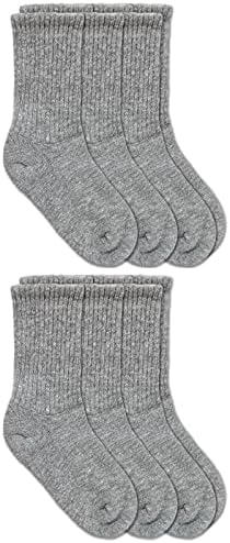 Jefferies Socks Boys 'Mali bešavne napola napola jastuka Sportske čarape 6 pair paketa