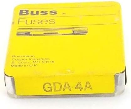 Busmannn GDA-4A 4 Keramički brz glumački, kaseta visokog prekida 250 V ul prepoznat, 5 pakovanja
