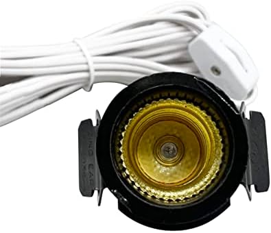 National Artcraft® 8 ' bijeli kabl zamjenske lampe sa utičnicom za kandelabre i okretnim prekidačem