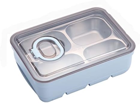 TJLSS kutija za ručak kutija za ručak od nerđajućeg čelika odvojena pregrada kuhinjski pribor Kancelarijska