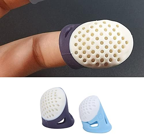 Šivaći Thimble Silikonski prsti zaštitni štitnici prsti savjeti Fingerstall za šivanje prekrivajućih ruku