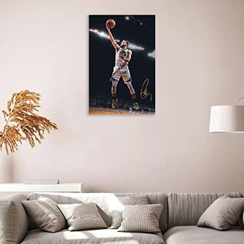 priman Stephen Curry Poster 12x18inches Neuramljene slike na platnu motivaciona i Cool zidna Umjetnost košarkaške