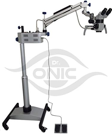Hirurški operativni mikroskop 3 koraka, dvogled od 90°, podni tip sa LED osvjetljenjem Dr. Onic