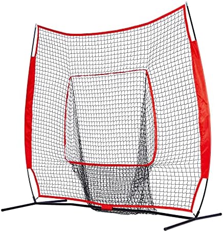 Bejzbol i softball prakse neto 7 × 7ft prijenosni udarajući trening mreže za trening sa torbom za nošenje