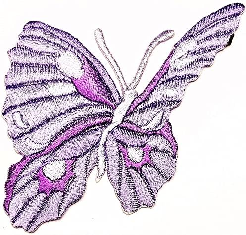 Kleenplus ljubičasti leptir zakrpe naljepnice lijepe leptir insekt crtani flaster Simbol Simbol kostim