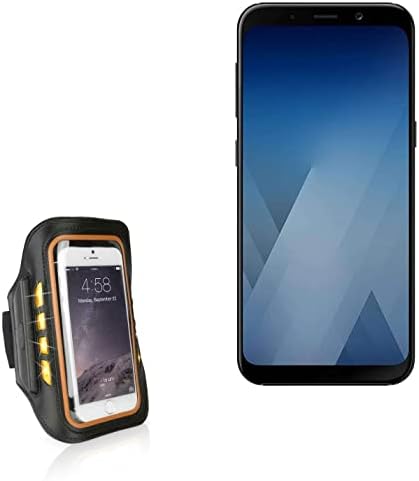 Boxwave futrola za Samsung Galaxy A8 - Jogbrite Sportska ručica, visoka vidljivost sigurnosnog