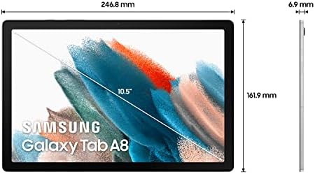 Samsung Galaxy Tab A8 WiFi Plata / 4 + 64GB / 10,5