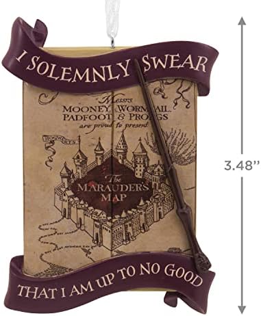 Halkmark Harry Potter Marauder's Map Božićni ukras