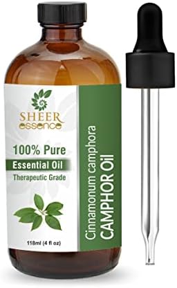Sheer Essence Esencijalna ulja 4oz - čista i prirodna - terapijska ulja - ogromna 4 tečna unce