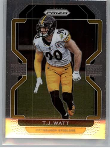 2021 Panini Prizm 255 T.J. Watt Pittsburgh Steelers NFL fudbalska trgovačka kartica