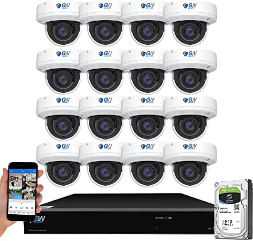 GW 4K 32 Channel NVR Sigurnosni fotoaparat sa 16 8MP AI prepoznavanja lica / Otkrivanje ljudskih