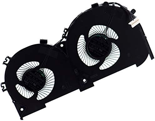 Deal4GO CPU hlađenje Fan Dfs2001059a0t W / GPU Cooler Fan Dfs531005pl0t zamjena za Lenovo IdeaPad 700-15 700-15ISK