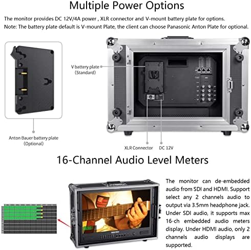 Seetec ATEM215S-CO 21,5 inčni Monitor za emitovanje sa više kamera sa 4x3g-SDI ulaznim izlazom