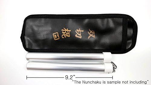 JBS Nunchaku kožne torbe Nunchaku Case Podesivi kaiš crni 12.6 x 3.9