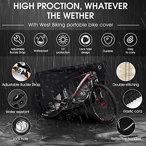 Vodootporna Navlaka za bicikle prijenosni pokrivač za kišu Sunshine za kišu vanjski skuter motocikl MTB