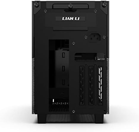 Lian Li Q58 crna boja SPCC/Aluminijum/kaljeno staklo Mini Tower Computer Case, PCIe 4.0 kabl