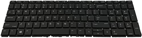 Yhfshop Laptop zamjena američki raspored tastatura za HP Probook 450 G6 455 G6 455R G6 450