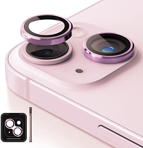 Tamoria zaštitnik sočiva kamere kompatibilan za iPhone 13 & iPhone 13 Mini poklopac kamere