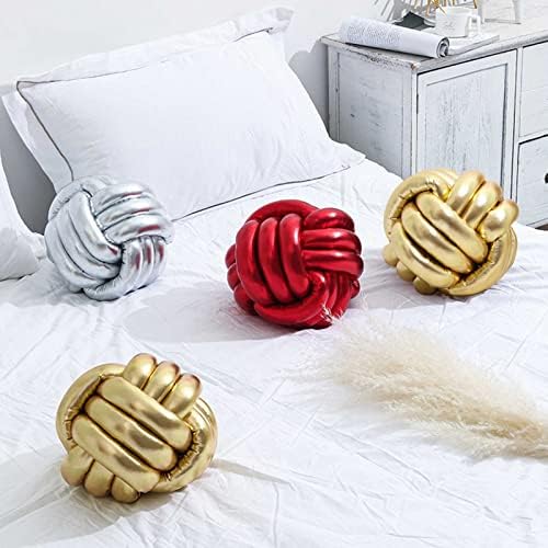 Nswd Knot Ball jastuk, ručno rađeni okrugli jastuci za bacanje, jastuk za okrugli čvor, Kreativni jastuci