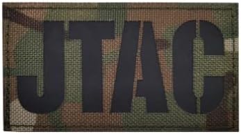 JTAC Tactical Armband IR zakrpe Značke za MORALE TACTICS Vojna IR zakrpa kuka i petlje na leđima
