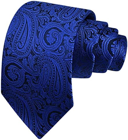 GUSLESON 3.15 (8cm) Muška igla za kravatu i rever Paisley kravata Hankerchief manžete Set za muškarce
