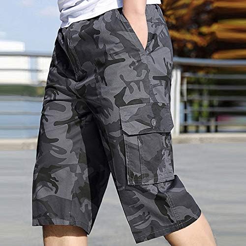 Plišana kuća fitnes ležerni sportovi ljetni muški Bodybuilding štampane hlače kratke hlače džepne muške