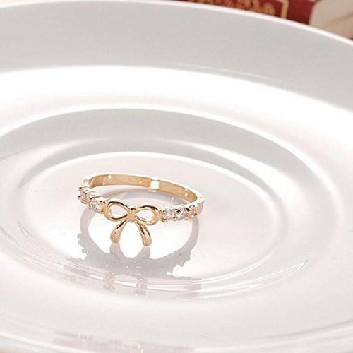 Korejski nakit Jednostavan kristalni prsteni prsteni jednostavni vintage nakit izvrsna dodatna