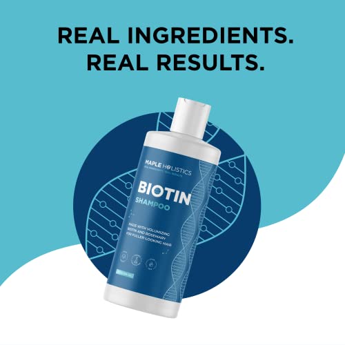 Šampon od ruzmarina i biotina za Prorijeđenu kosu - veganski šampon za volumen za finu kosu