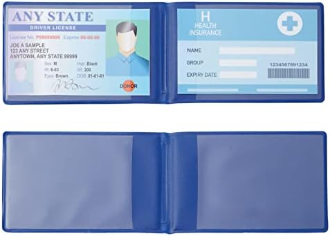3 Pakovanje držača Medicare kartice sa 2 čiste rukave za ID zdravstvenog osiguranja, zaštitnik