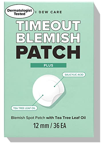 I dew CARE Hydrocolloid Acne Pimple Patch - Timeout Blemish Plus / 36 Count + Set za njegu kože - paket