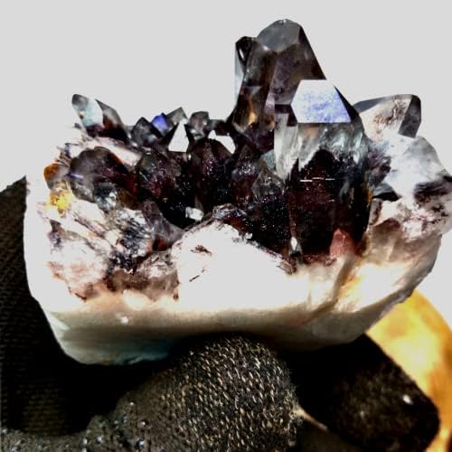 NOVO 220G prirodni fantomski kvarcni hematitski iscjeljivanje kristala kamena uzorka za kamenu 7x6x5cm