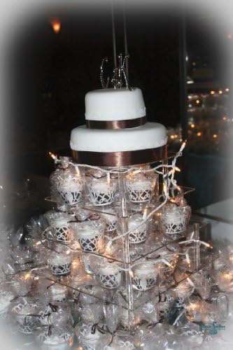 7 vrsta kvadratnih vjenčanih akrilnih cupcake stalak za stalku TOWER Cup za poklopac