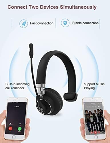 BH-M91 Bluetooth bežične slušalice, kamiondžija i ured Bluetooth slušalice sa mikrofonom, tipkom za