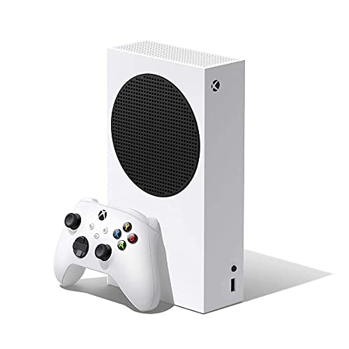 Microsoft Xbox serija S 512 GB SSD all-digitalna konzola, bežični kontroler, rezolucija igranja 1440p, do 120 fps, HDR, AMD FreeSync tehnologija, 3D prostorni zvuk, HDMI kabl